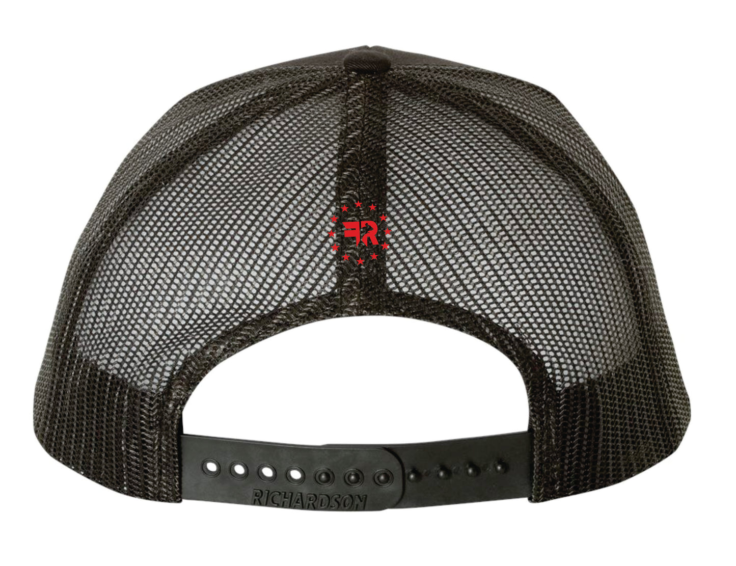 BFR Black Hat with Off Set Logo