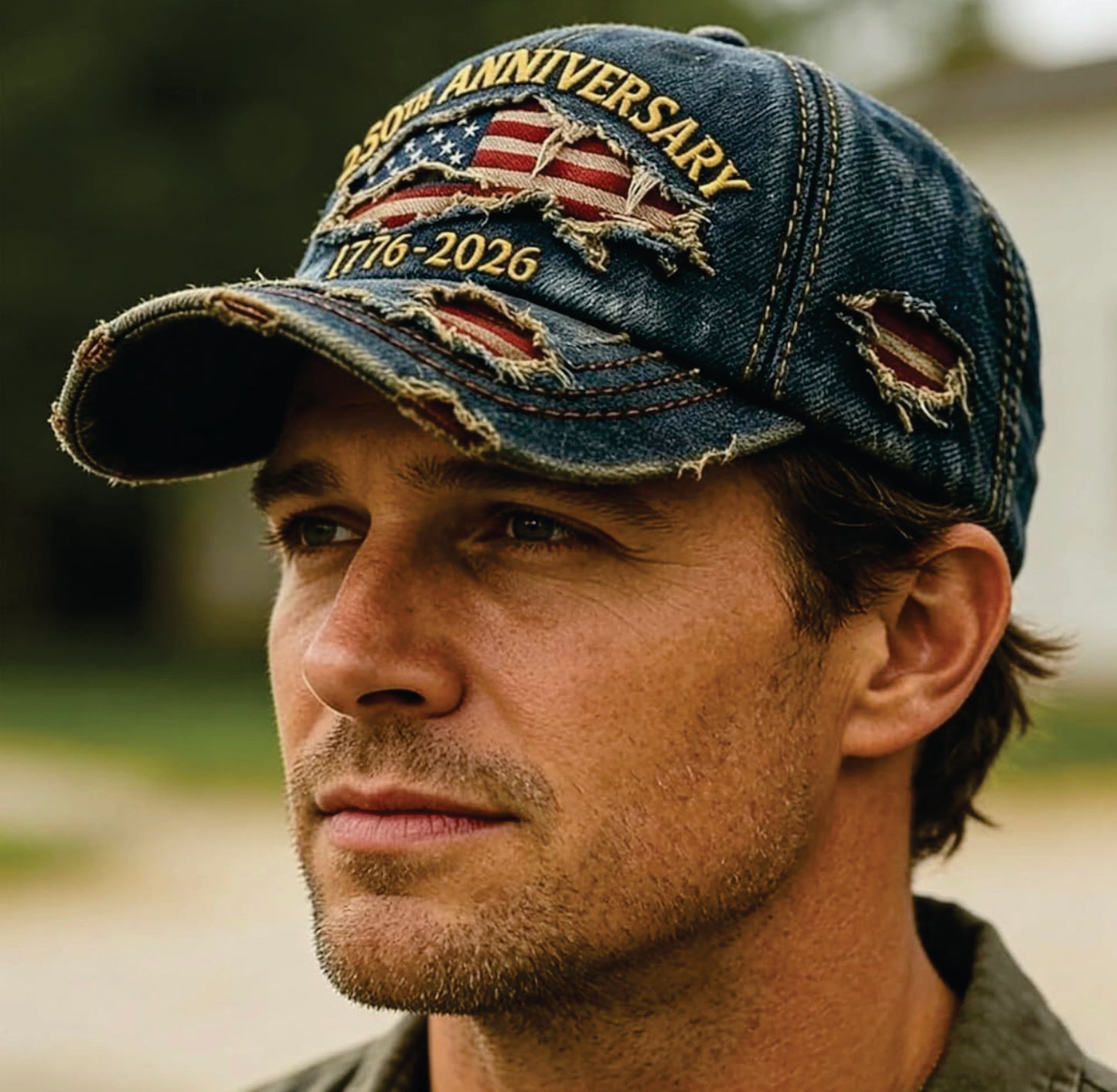 Blue Jean 250th America Anniversary Hat