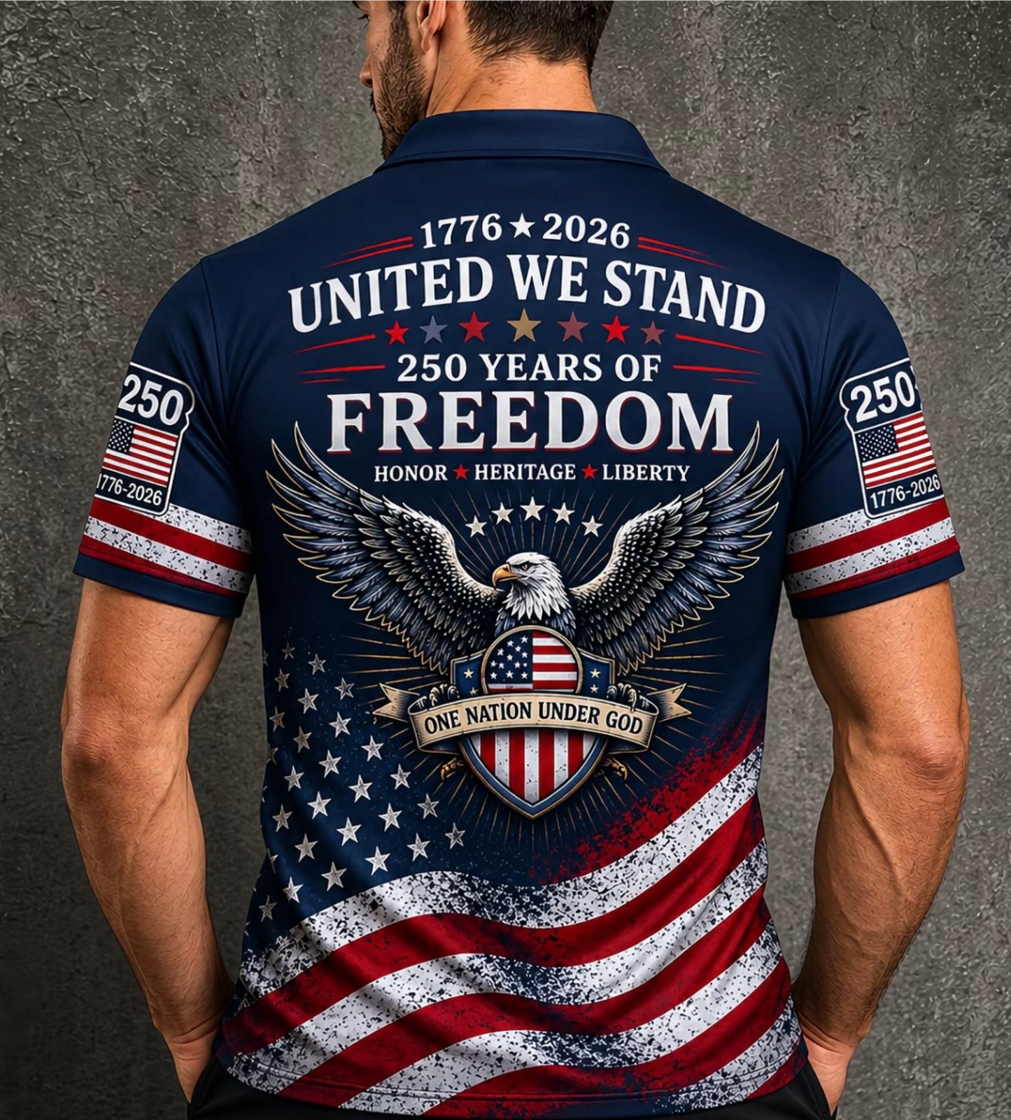 250 America Anniversary Polo