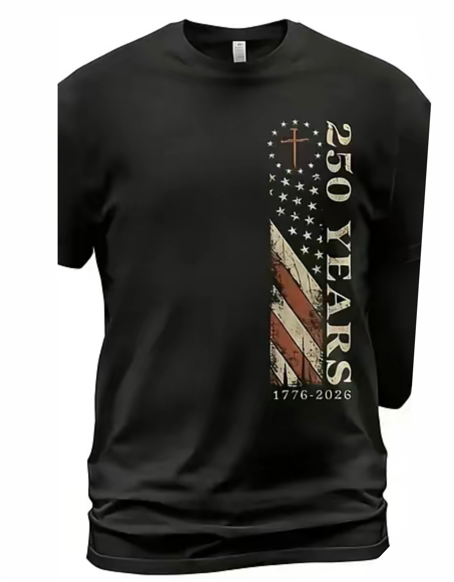 250th America Anniversary Cross Shirt