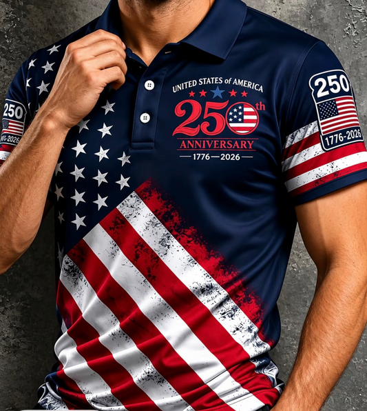 250 America Anniversary Polo