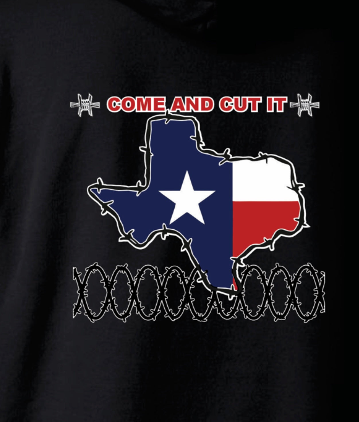 Come And Cut It Texas Hoodie