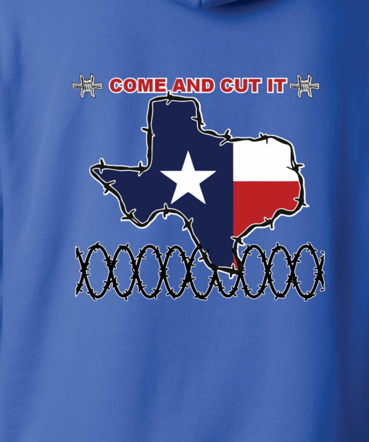 Come And Cut It Texas Hoodie