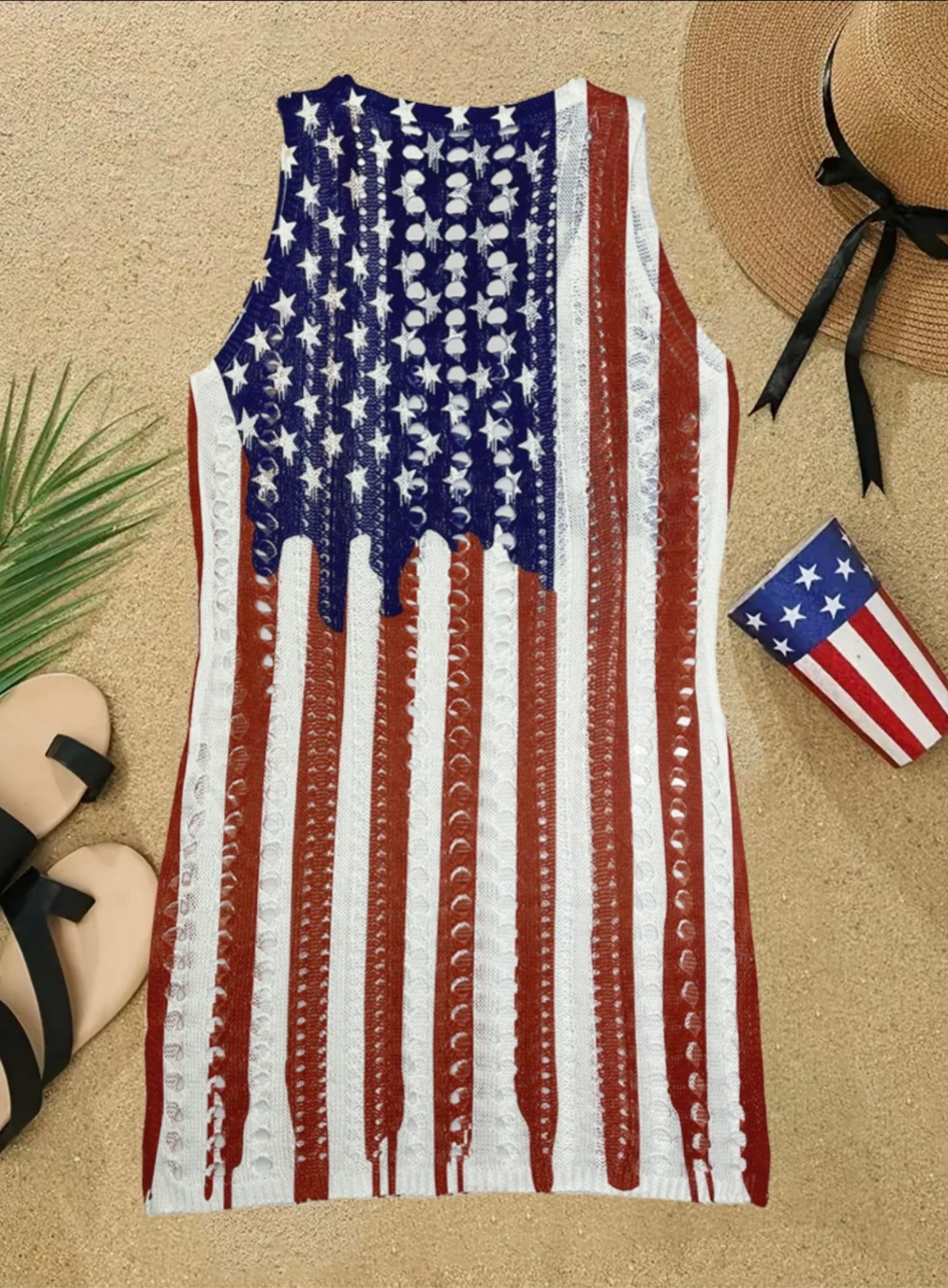 Ladies Flag Cover-up