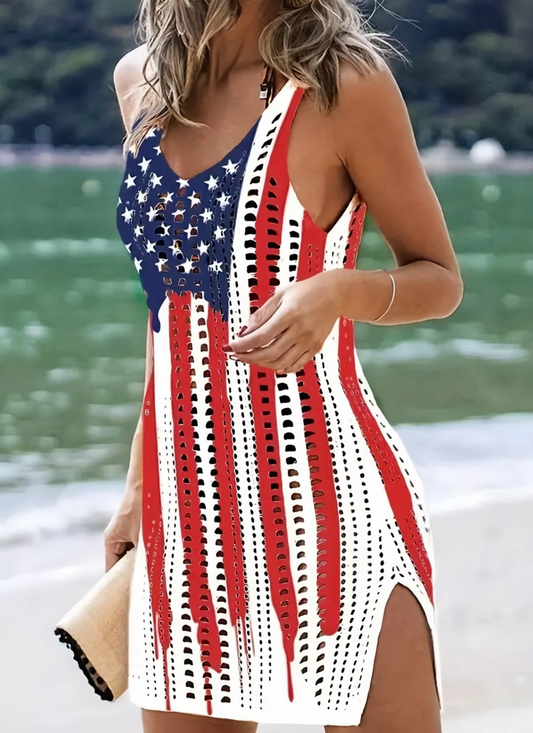 Ladies Flag Cover-up