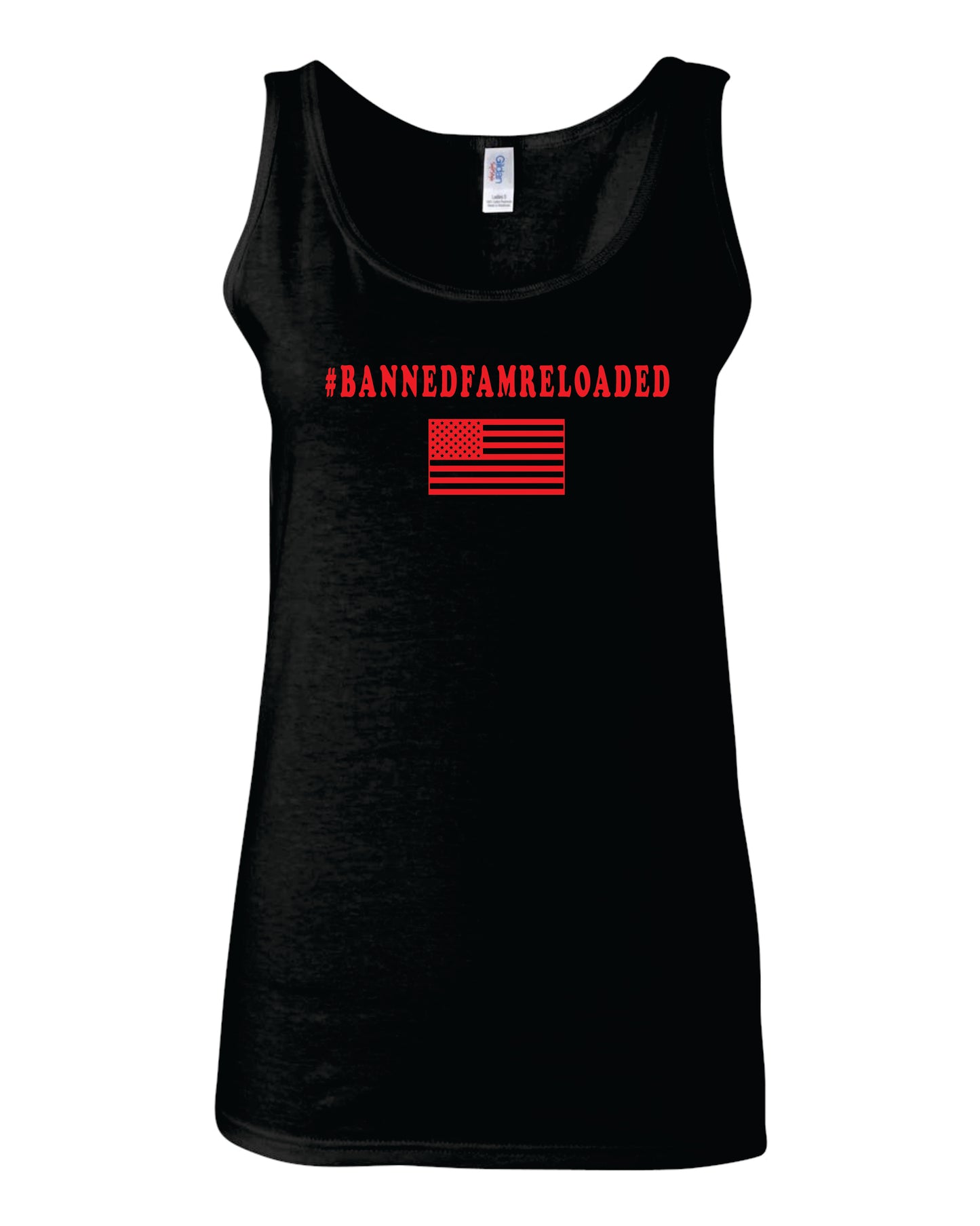 #Bannedfamreloaded Tank Top