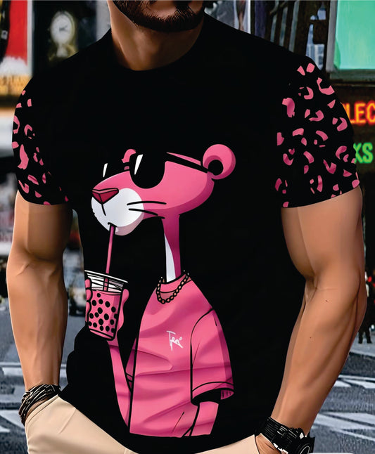 Black Pink Panther Shirt