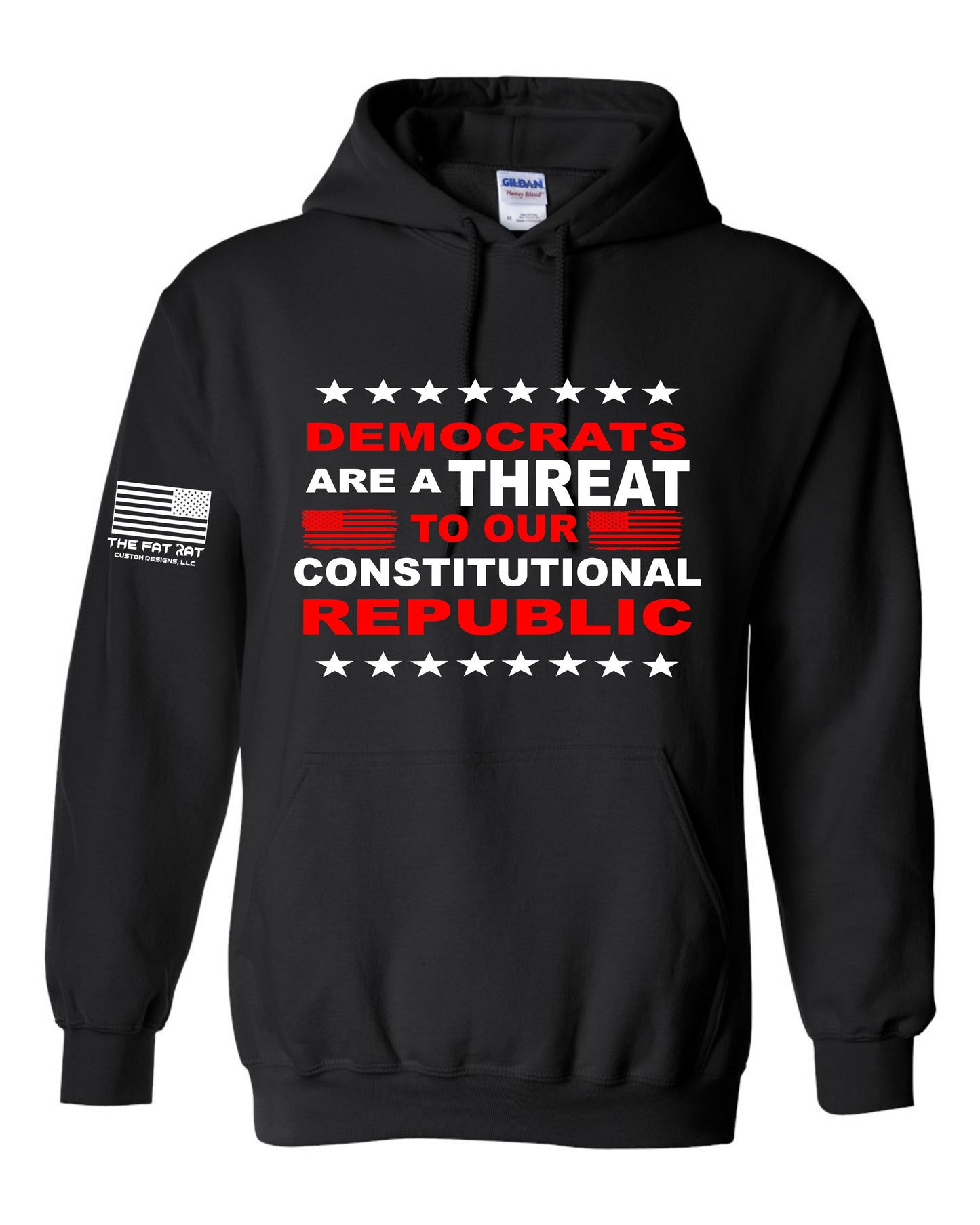 Black Constitutional Republic Hoodie