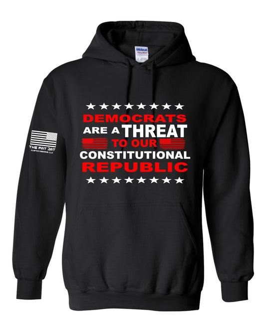 Black Constitutional Republic Hoodie