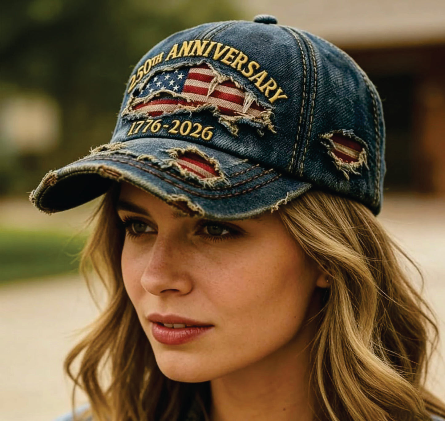 Blue Jean 250th America Anniversary Hat