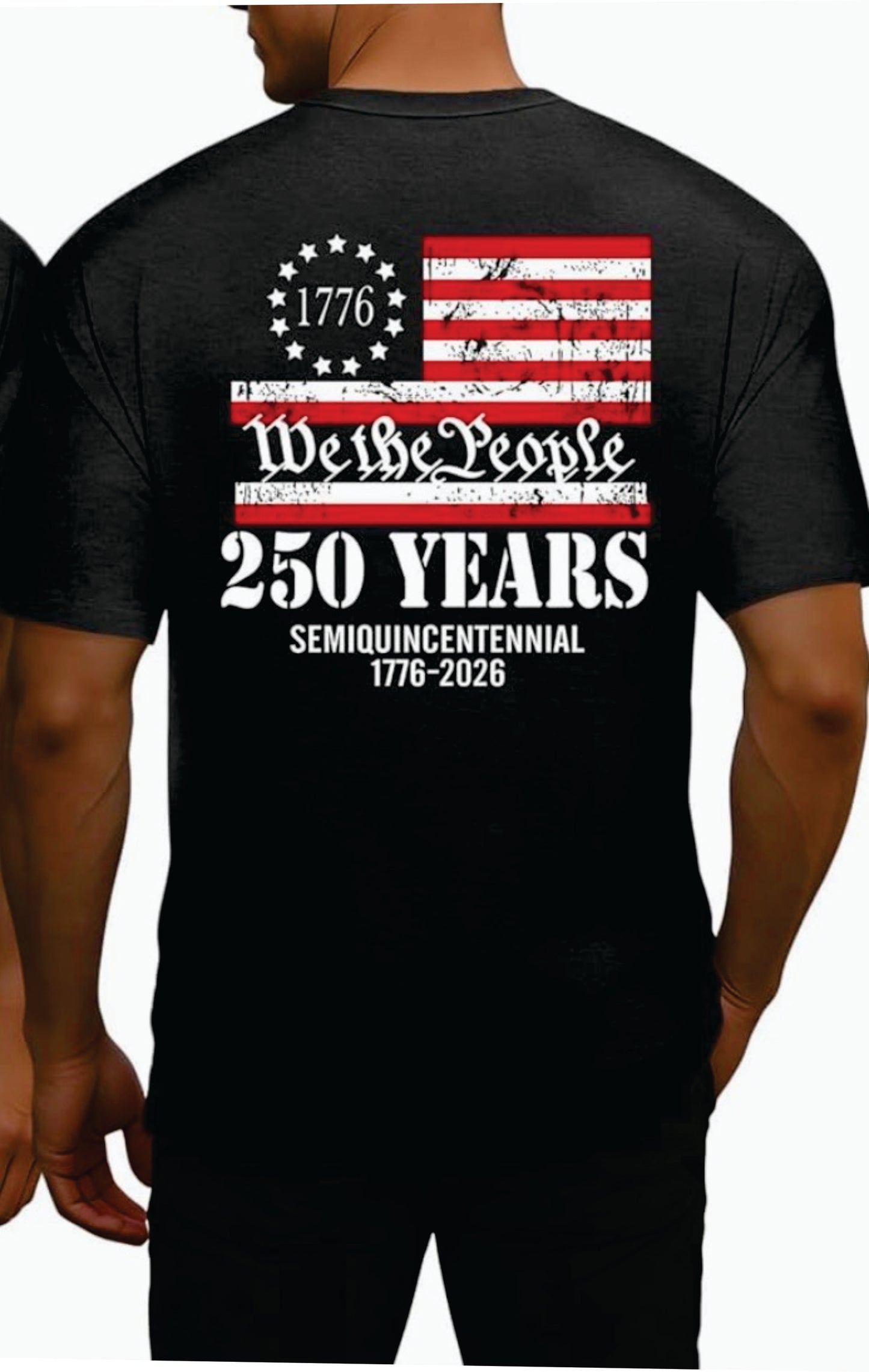Grey 250th America Anniversary Shirt