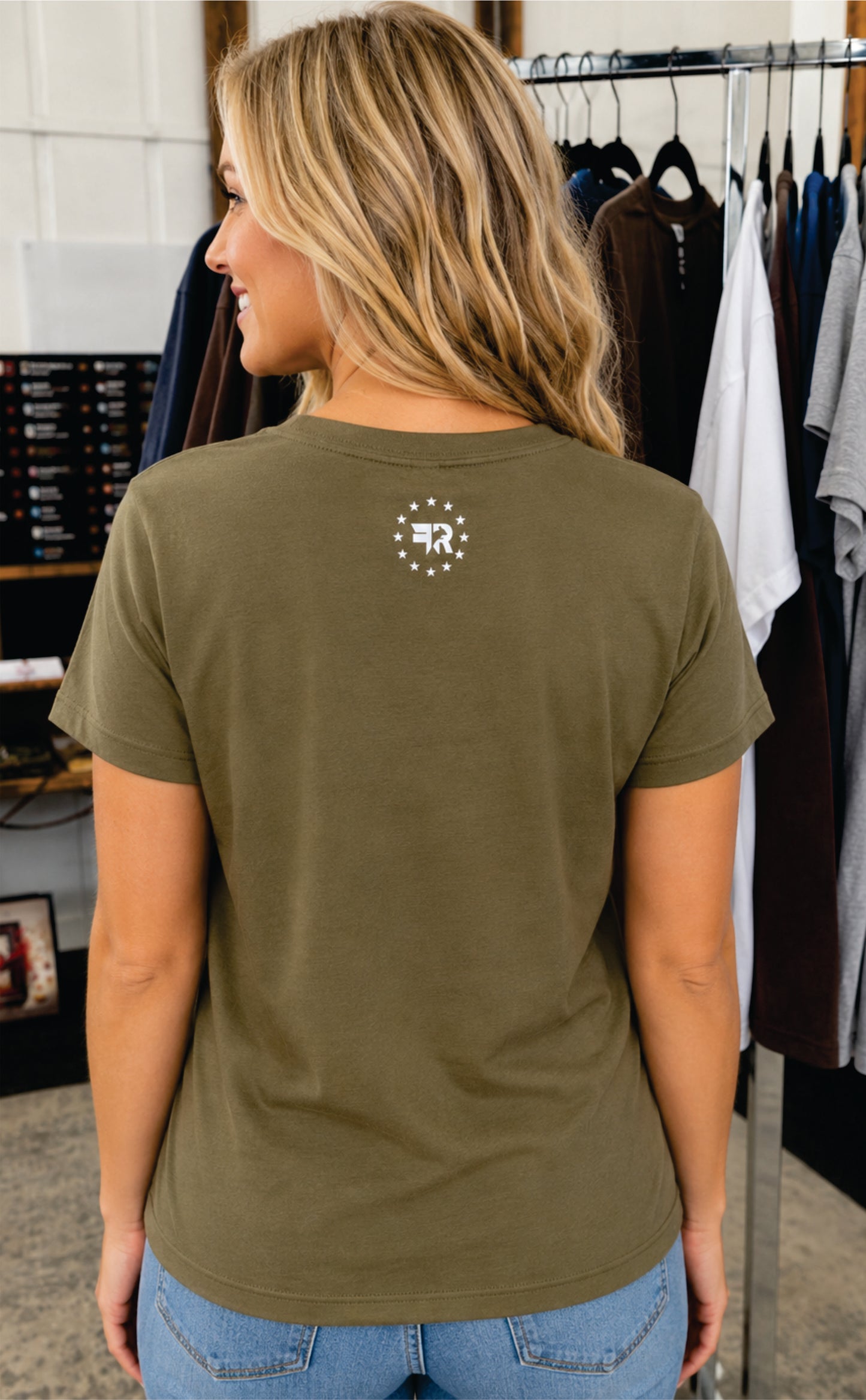 Keep It Wild Bandera TX Ladies V-Neck Shirt